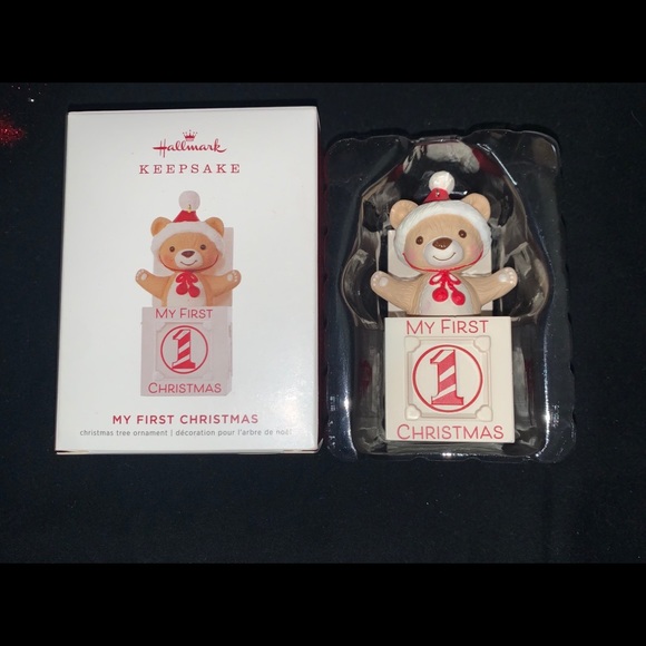 New Hallmark My 1st Christmas Ornament Keepsake - Picture 2 of 8